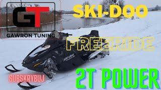 Skuter śnieżny snowmobile jazda - freeride- ski-doo bombardier 160 HP  140kmh 