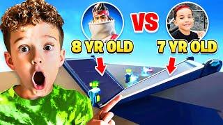 7 YEAR OLD VS 8 YEAR OLD Youngest Fortnite Players 1v1