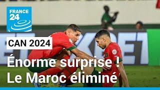 CAN 2024  Énorme surprise  LAfrique du Sud élimine le Maroc en huitièmes • FRANCE 24
