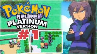 Pokemon Azure Platinum #1 ถ้าภาคแพลตตินั่มไปเป็นตามในการ์นตูน 