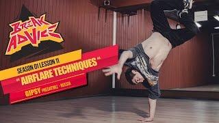 How to Breakdance Airflare by Gipsy  Break Advice