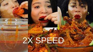 SEAFOOD ASMR MUKBANG EATING