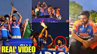 Indian Teams VICTORY PARADE at MARINE LINES FULL VIDEO after winning the T20 WORLDCUP 2024 
