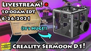 Creality Sermoon D1 Unboxing Setup and Review - Super Make Something LIVE