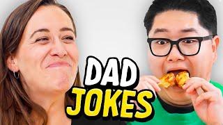 Dad Jokes  Dont laugh Challenge  Sam vs Alan  Raise Your Spirits