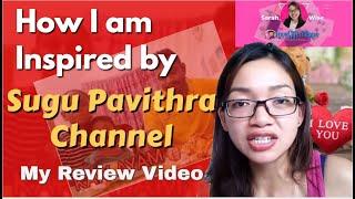 How I am Inspired by Sugu Pavithra Channel. My Reaction Video from me Sarah