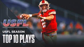 USFL Top 10 plays from the season  USFL Highlights