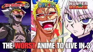 The WORST ANIME Worlds to Live In 3