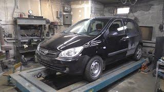 Hyundai Getz мятый вкруг ч.15 ГОТОВО