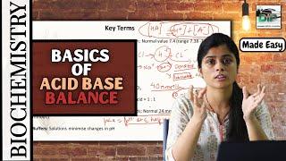 Biochemistry  Basics of Acid Base Balance  Made Easy by Dr. Apeksha Niraula  BPKIHS  Part 1