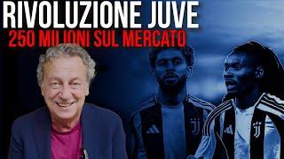 250 MILIONI SUL MERCATO RIVOLUZIONE JUVE