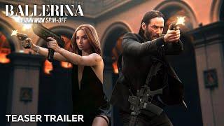 BALLERINA – Teaser Trailer 2024 Keanu Reeves & Ana de Armas John Wick Spin-Off Movie  Lionsgate