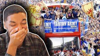 TARTAN ARMY ON TOUR American Reacts to SCOTTISH FOOTBALL FANS