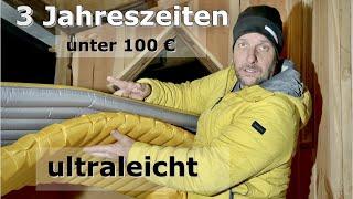 Ultraleichte Isomatten muss es immer Therm a Rest sein? Test Alpin Loacker Decathlon HerbstWinter