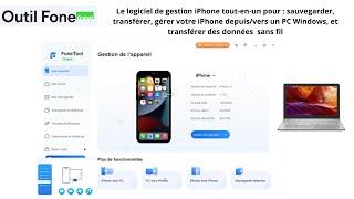 Le logiciel ultime pour sauvegarder transférer et gérer votre iPhone gratuitement.