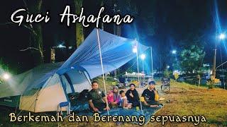 Camping Keluarga di GUCI ASHAFANA  Berenang Air hangat alami sepuasnya  Tegal  Jawa Tengah