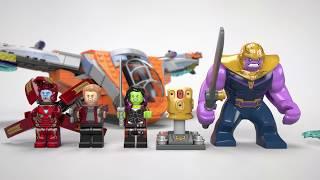 Thanos Ultimate Battle - LEGO Marvel Super Heroes - 76107 Product Animation