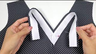  If you do all these steps you dont have any difficulty while sewing V neckline  Sewing Tips