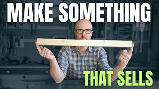 Beginner Woodworking Project that Sells  ONE BOARD BUILD