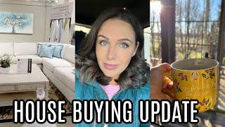 VLOG house buying update furniture shopping + other weekend things