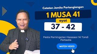 Catatan Jamita Partangiangan - 1 Musa 41 37-42