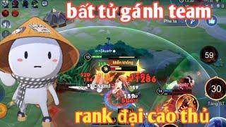 Liên Quân _ Slimz Bất Tử Gánh Team Rank Đại Cao Thủ  Team Bạn Muốn Đụng Cũng Khó