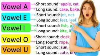 VOWELS & CONSONANTS  Whats the difference?  Learn with examples
