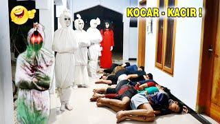 prank pocong massal terbaru  bocil tidur sampe kocar kacir  lucu & kocak bikin ngakak 