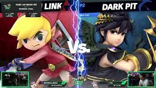 Game Lab Smash #92 Marvelous Marco Toon Link Vs L-Vis Dark Pit