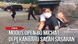 Viral Modus Pemerasan Wanita Open BO Lewat Aplikasi MiChat di Pekanbaru Pelaku Ditangkap