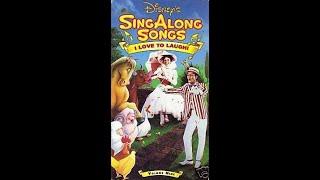 Closing To Disneys Sing-Along Songs I Love To Laugh 1991 VHS Version #2