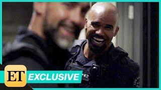 SWAT Shemar Moore Cant Stop Laughing in Season 1 Bloopers Exclusive