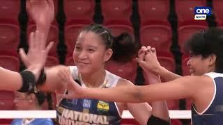 Arah Panique EXPLODES in set 2 for NU vs AdU   UAAP SEASON 86 WOMENS VOLLEYBALL