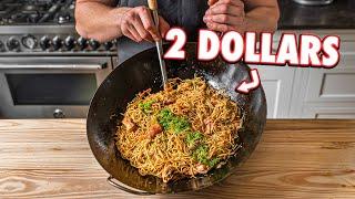 The Cheapest Noodle Dish Ever Chicken Chow Mein  But Cheaper