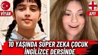 On Yaşında Süper Zeka Çocuk İngilizce Dersinde