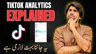 Tiktok analytics explained  How to make tiktok video viral trick 2023  Rjafridi