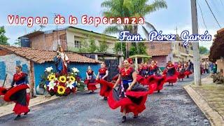 La Peregrinación de la Virgen de la Esperanza en el Guamúchil  Fam. Pérez García  Zamora Aventurero