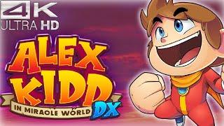 ALEX KIDD in MIRACLE WORLD DX PC - Full Gameplay Walkthrough 4K60FPS