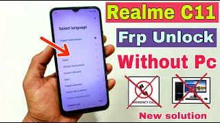 Realme C11 FRP Unlock Without Pc  Realme RMX2185 Google Account Bypass  Gmail Id Bypass Realme 