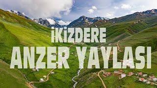 ANZER YAYLASI  İKİZDERE  RİZE  KARADENİZBLACKSEA  DRONE