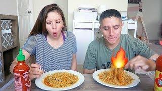 SPICY NOODLE CHALLENGE WITH HUBBY + Q&A