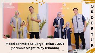 Model Sarimbit Keluarga Terbaru 2021  WA 087700611150  Sarimbit Maghfira  Gamis Pesta Muslim