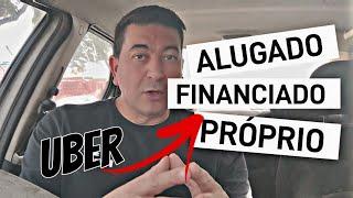 fiz as contas Uber COMPENSA em 2023 ⁉️Carro ALUGADO FINANCIADO ou PRÓPRIO