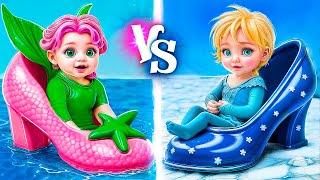 Elsa vs Mermaid How to Become Beauty
