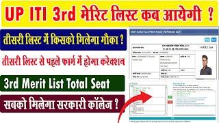 up iti 3rd merit list 2024 kab ayegi I iti new update I iti merit list kab ayegi 2024 I #upiti #iti