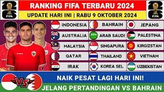 UPDATE  RANKING FIFA JELANG INDONESIA VS BAHRAIN - Rangking FIFA Terbaru 2024