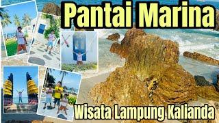 Pantai Marina Kalianda Lampung Selatan Terbaru 2024  Tempat wisata di Lampung