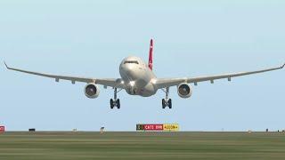 Takeoff and Landing Captured at XP11 International Airport  Flight