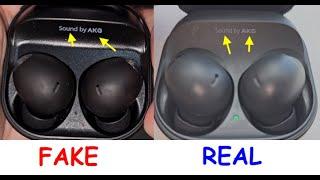 Samsung Buds 2 pro real vs fake. How to spot fake Samsung buds pro earphones