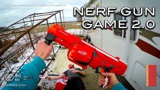 Nerf meets Call of Duty Gun Game 2.0  First Person in 4K